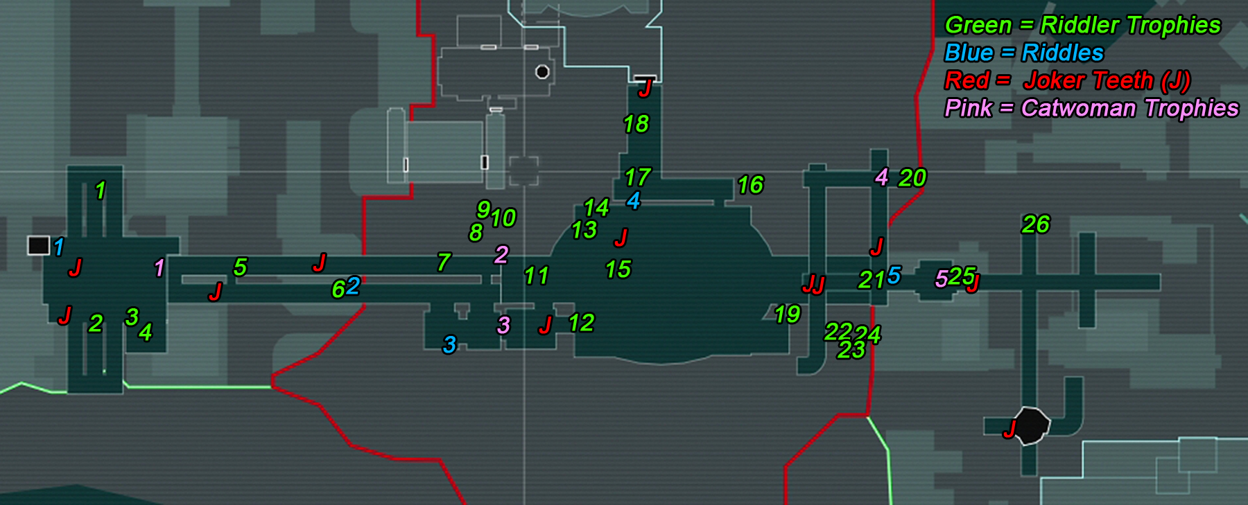 Arkham City Subway Map Batman Arkham City Riddler guide Page 27 GamesRadar+